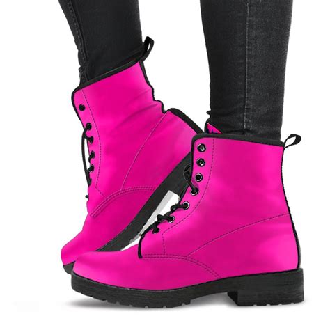 Deep Pink Boots Your Amazing Design