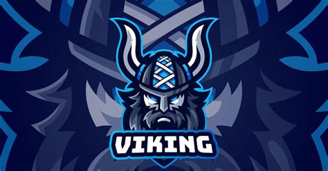 Viking Gaming Mascot Logo Graphic Templates Envato Elements