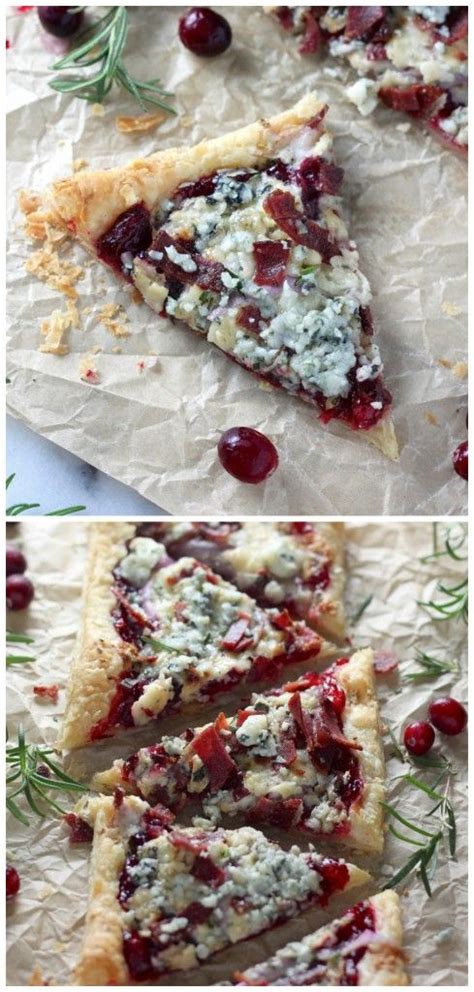 40+ delicious christmas appetizers that'll keep everyone full till the main meal. Cranberry Sauce, Bacon, and Gorgonzola Pastry Puff Pizza ...
