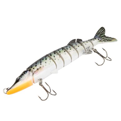 Lixada 8 20cm 66g Lifelike Multi Jointed 8 Segement Pike Muskie