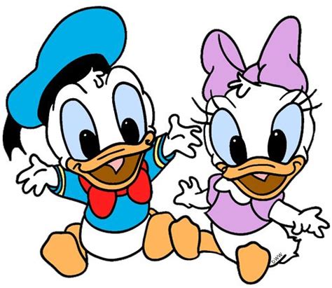 Donalddaisybabies2 500×434 Pixels Baby Disney Characters Baby