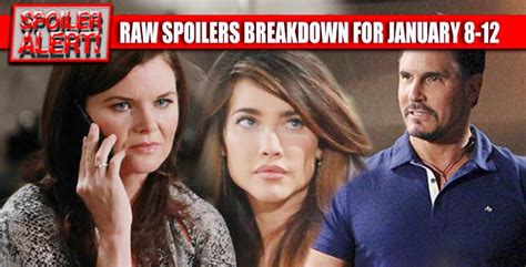 The Bold And The Beautiful Spoilers Raw Breakdown For January 8 12