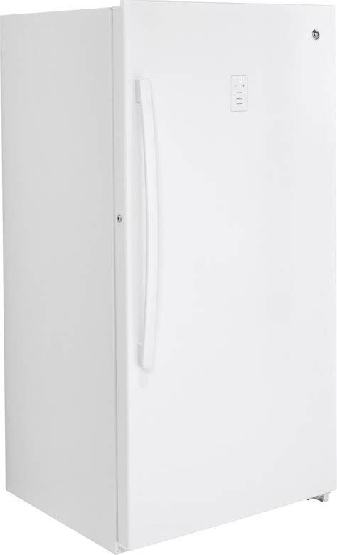 Ge® 173 Cu Ft White Upright Freezer Freds Appliance Eastern