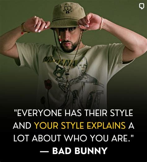 Top 53 Bad Bunny Quotes About Music Graduation And Love