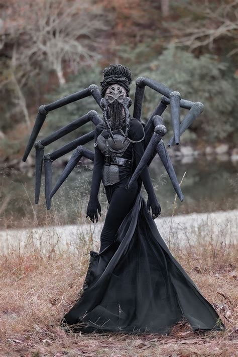 Beautiful And Creepy Homemade Spider Costume Artofit