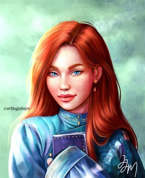Art By Juliajm On Twitter Redhead Art Character Art Female Book