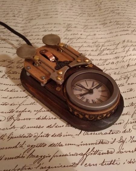 Steampunk Computer Mouse