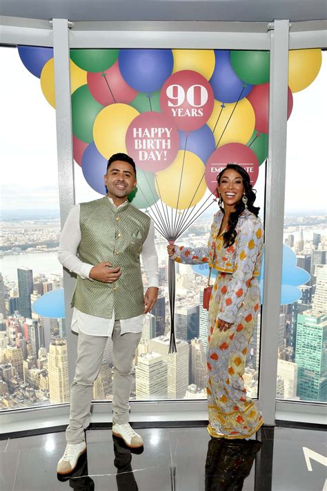 Jay Sean And Thara Natalie Celebrate Diwali At The Empire State Building Rediff Com India News