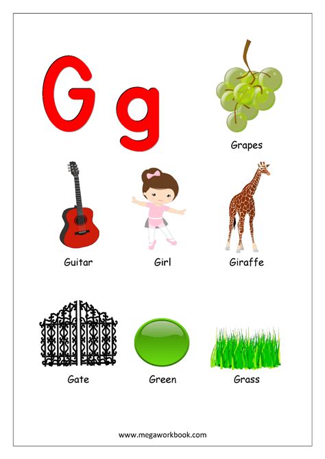 G For Words For Kids