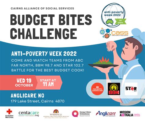 Budget Bites Challenge Anti Poverty Week