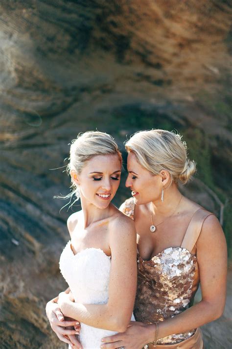 Michelle Karien Preview The Views Wilderness Lesbian Bride Lesbian Wedding Photography