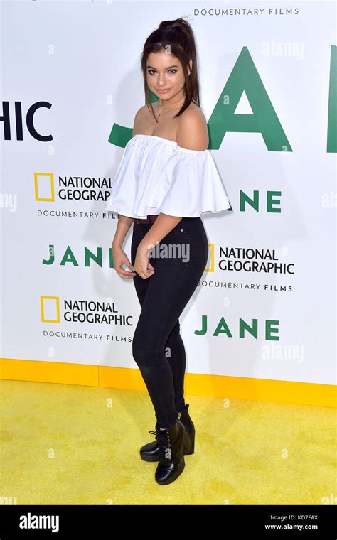 Bryana Salaz Attends The Premiere Of National Geographic Documentary