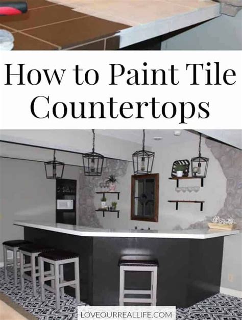 Wondering If You Can Paint Tile Countertops See How To Paint Your Tile
