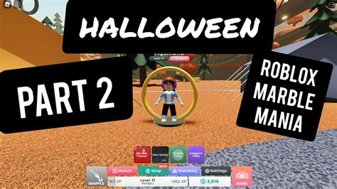 Here we are in marble mania! 14 NEW BADGES 🎃 ROBLOX MARBLE MANIA HALLOWEEN ALL QUESTS ...