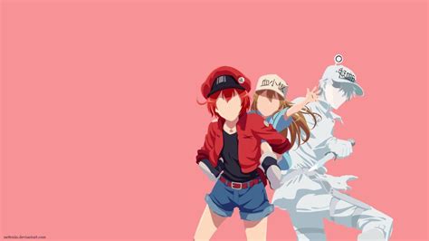 18 Download Wallpaper Anime Hataraku Saibou Orochi Wa