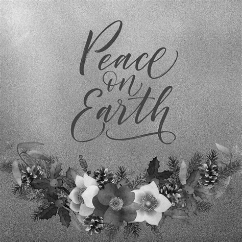 Peace On Earth Card For Holidays Free Stock Photo Public Domain Pictures