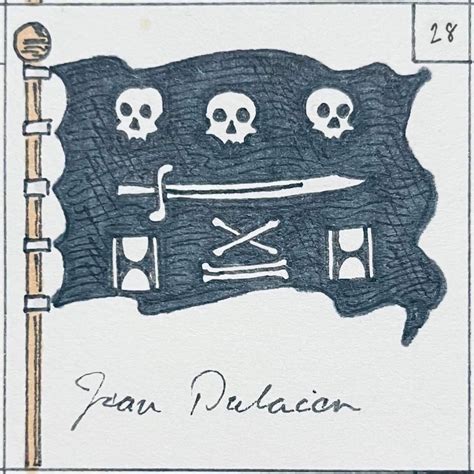 The Flag Of Jean Dulaien Rpirates