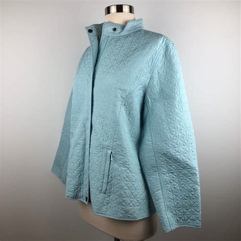Laura Ashley Jackets And Coats Laura Ashley Blue Quilted Jacket Ps