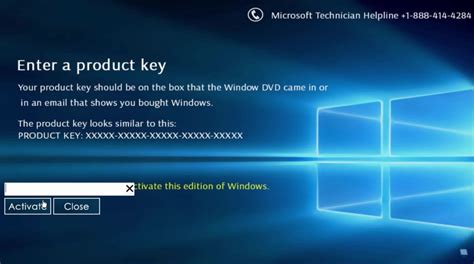 This Windows Activation Scam Talks To You So You Wont Forget To Call And Pay