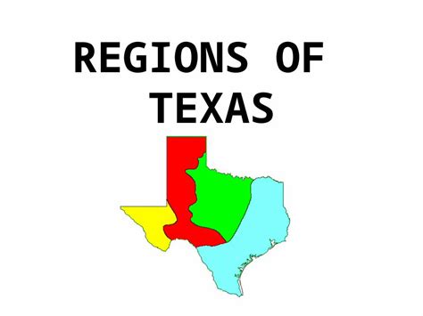 Ppt Regions Of Texas The 4 Regions Of Texas Gulf Coastal Plains North