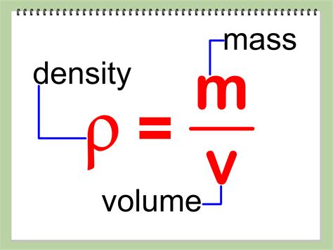 formula for calculating density with easy steps