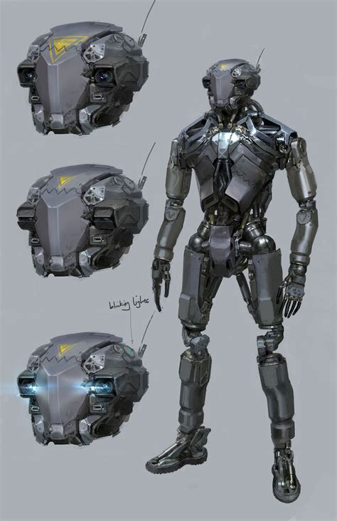 Now That Is One Good Looking Future Ship Robots Concept Robot