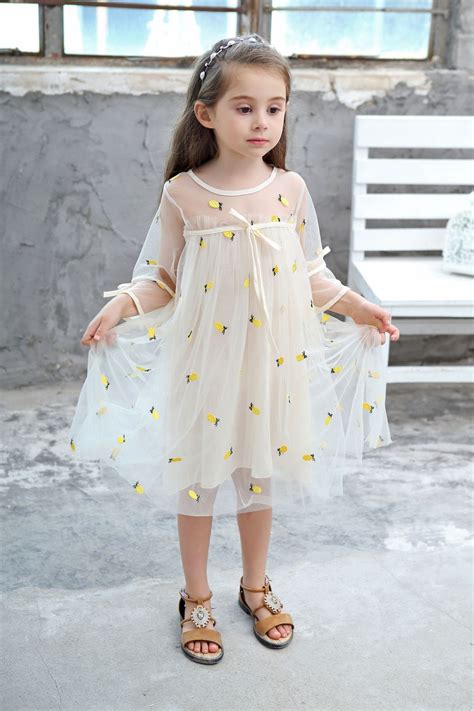 2021 Girls Kids Dresses Princess Beach Party Dress Baby