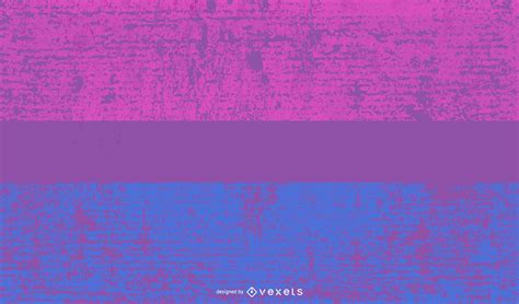 Bisexual Pride Flag Grunge Vector Download