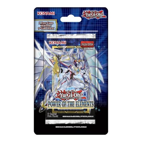 Yu Gi Oh Trading Card Game Booster Pack Power Of The Elements