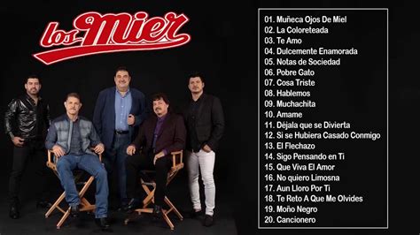 los mier Éxitos sus mejores canciones los mier viejitas pero buenas románticas youtube