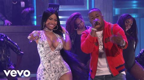 Yo Gotti Rake It Up Live On The Tonight Show Starring Jimmy Fallon Ft Nicki Minaj Youtube