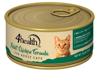 If you're shopping online, don't forget free. 4health Original Cat Adult Chicken Formula Cat Food, 5.5 ...