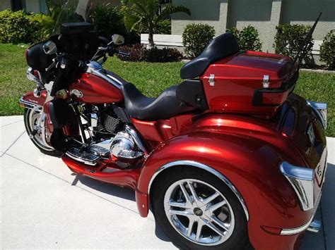 2008 Harley Davidson Custom Trike Sunglow Red Cape Coral Florida