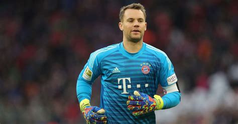 Manuel peter neuer is a german professional footballer who plays as a goalkeeper and captains both bundesliga club bayern munich and the ger. Manuel Neuer Targets Injury Comeback to Face Liverpool in ...