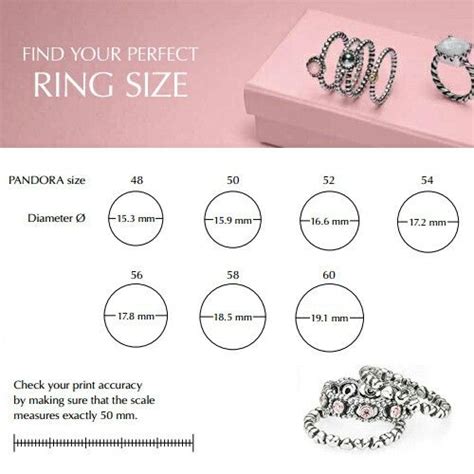 Find Your Ring Size Pandora Ring Sizes Pandora Jewelry Rings Wire