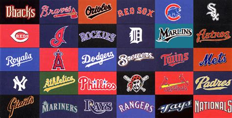 50 Best Logos In Major League Baseball History Bleacher Report