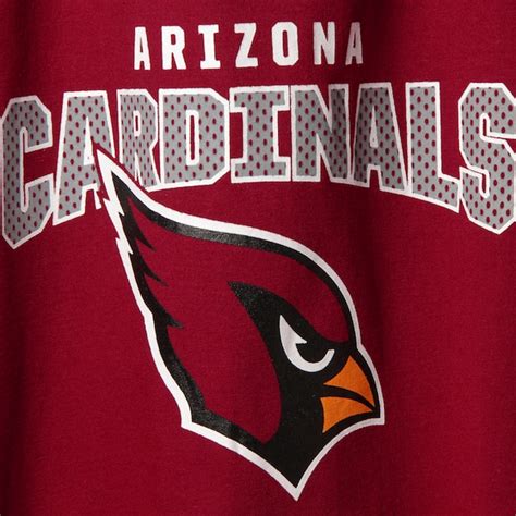 Womens Majestic Cardinal Arizona Cardinals Plus Size Game Day V Neck T