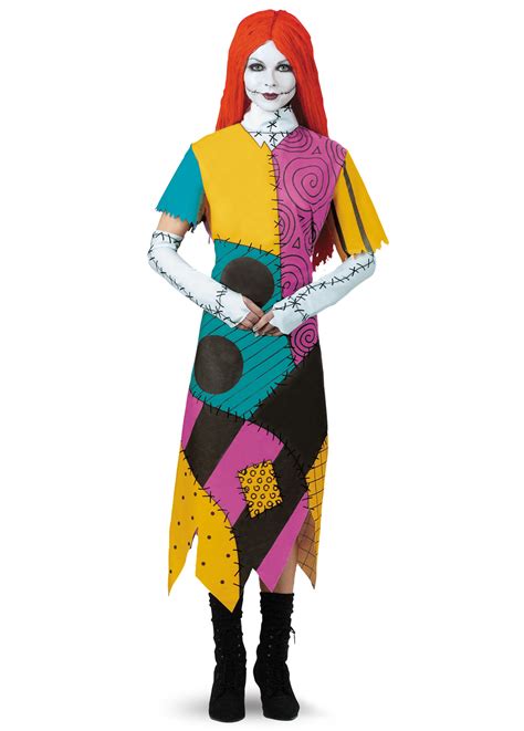 The Nightmare Before Christmas Sally Plus Adult Costume