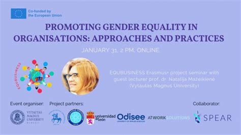 Promoting Gender Equality In Organisations Approaches And Practices Akademia Wsb