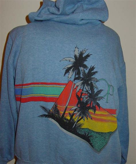 Vintage Op Ocean Pacific Hoodie Beach Surf Sweatshirt Small Zip Up Summer Graphic Tee Hoodies