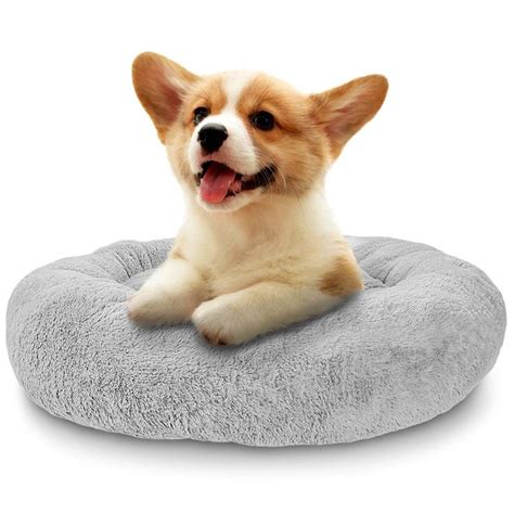 Shu Ufanro Dog Beds For Large Medium Small Dogs Round Cat Cushion Bed