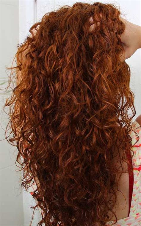 Long Red Wavy Hair Long Hair