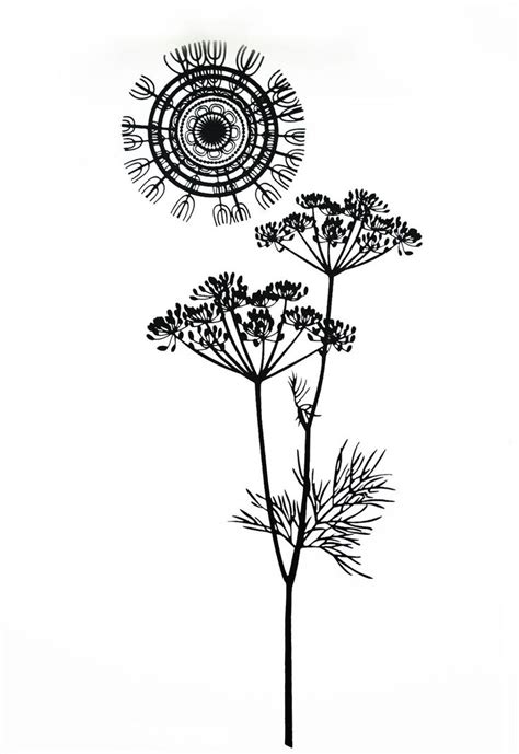 Items Similar To Cow Parsley Limited Edition Hand Pulled Screen Print