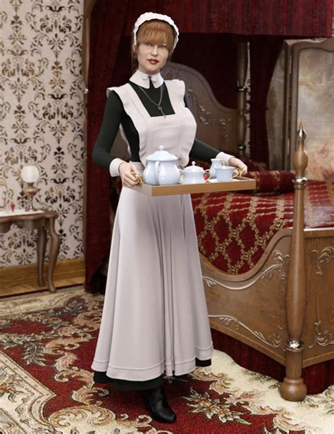 Ud Expansion 3 Victorian Maid 扩展3维多利亚女仆daz模型网