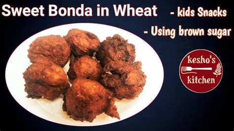 Sweet Bonda In Wheat Evening Tea Time Snacks Pazacake Undapori