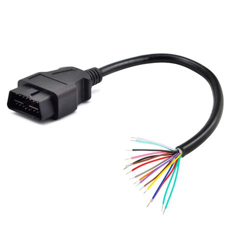 Buy Ikkegol Obd Obdii J1962 Male Connector To Open Plug Wire Obd