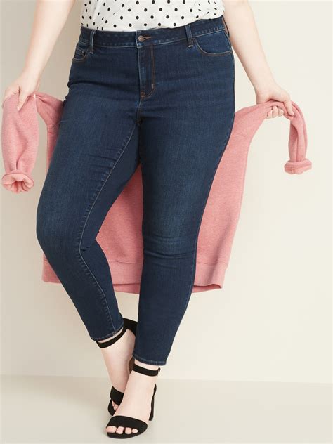 Mid Rise Plus Size Pop Icon Skinny Jeans Old Navy