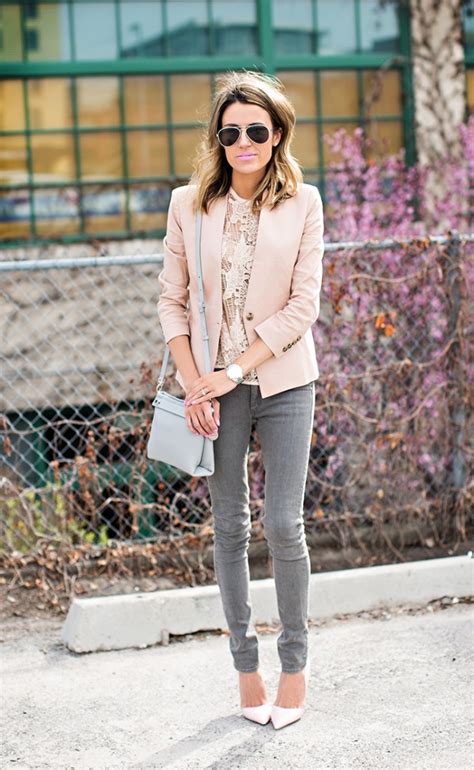 16 Outfits That Will Make You Want A Pale Pink Blazer