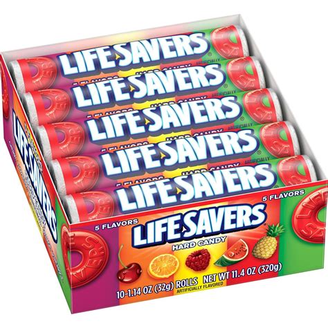 Amazon.com : Life Savers Five Flavors Hard Candy, 1.14 Ounce (Pack of