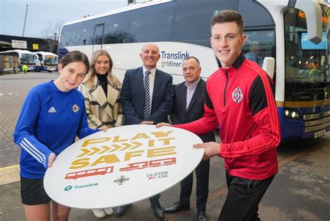 Newryie Translink Launch New Sports Themed Safety Campaign